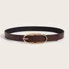 Fashionable Retro Belt For Women, 2025 New Design Sense, Minority Red Belt With Jeans Belt