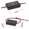 GS-100A Strobe Flasher Tail Lamp Safety Prompt Module Motorcycle LED Brake Light Controller Car Light Control