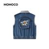 Mamimaka Boys' Casual Denim Vest Jacket