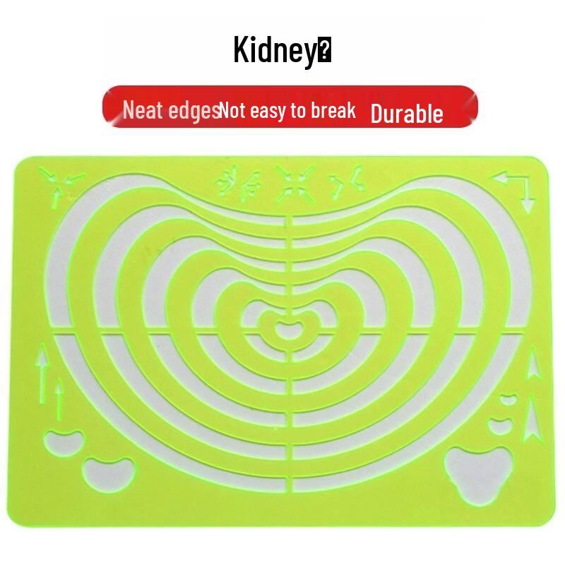 Tactical Command Drawing Template Ruler Set