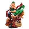 One Piece Action Figure Ls Exquisite Quality Gk Roronoa Zoro Battle 40cm Anime Model Collection Toy Figma Ko Desktop Decoration