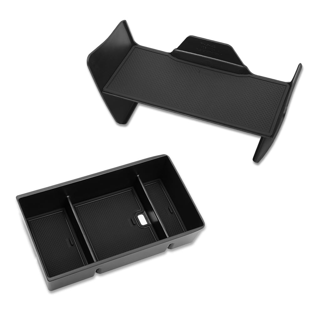 

80 Series Harrier Interior Storage Tray Set Console Box Center Storage Divider Simply place it on the ABS Tray Easy to Increased Interior Custom 80 чёрный