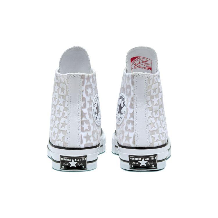 Converse 1970s After Midnight Chuck Star Logo Vintage Casual High Top Canvas Shoes Women Sneakers White 566143C