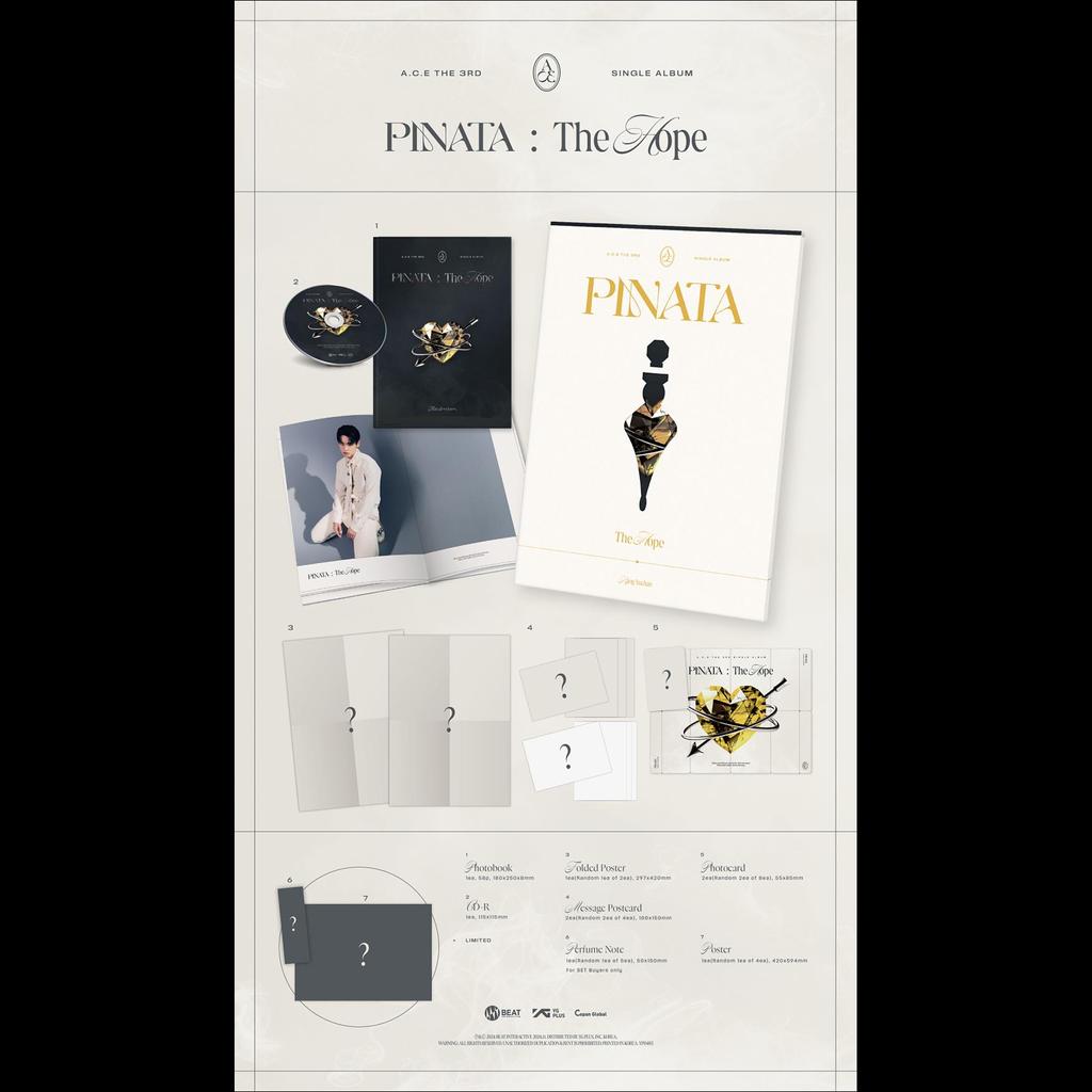 A.C.E PINATA 3rd Single Album