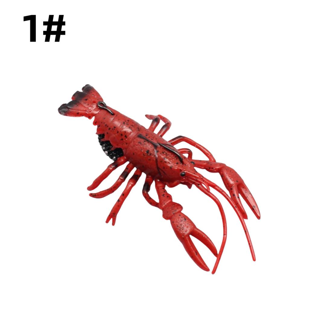 Crayfish with Lead-coated Soft Bait, Hollow Lead-coated Shrimp, Bionic Soft Bait Shrimp