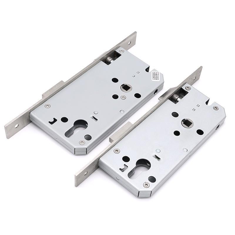 Adjustable Stainless Steel 304 Double Latch Euro Standard 85mm Fire Door Lock Body 4585 Double Latch (304)