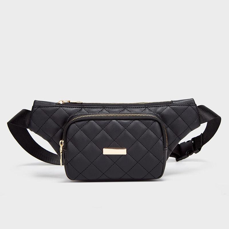 

Сумка для фотоапарата, модна поясна сумка для телефону на подвійній блискавці, жіноча сумка, модна нагрудна сумка