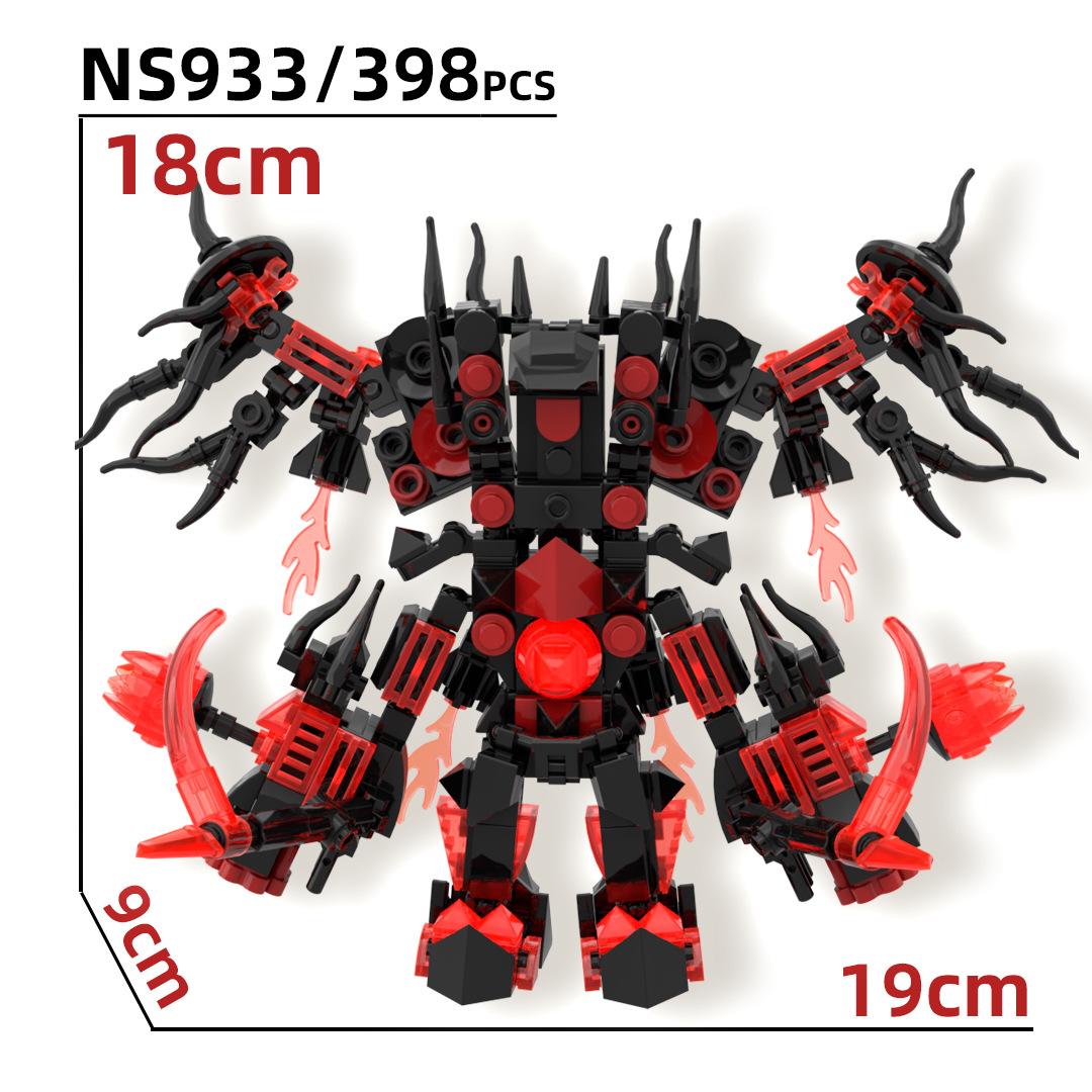 

Игрушки для мониторов и туалетных людей, Строительные блоки, Часовые люди, ТВ-стереосистемы, Модели фигурок, Минифигурки