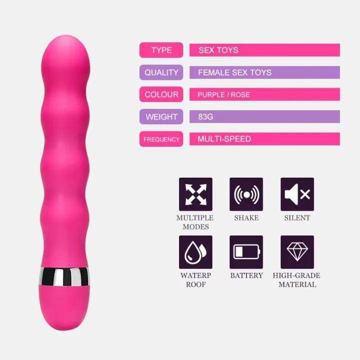 King Kong Threaded Vibrator for Women - Massage & AV Stick Adult Toy