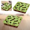 Cat Puzzle Toy Indoor Cats Scratch Interactive Puzzle Toy Kitten Playing Maze With Bell Balls For Home Indoor Living Room Kitten