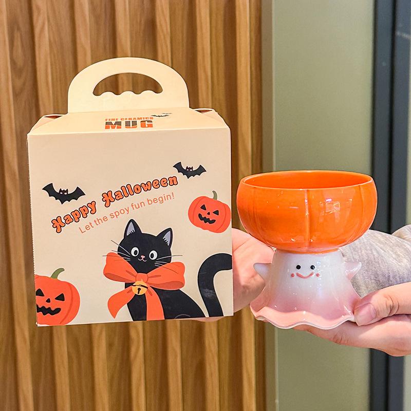 Halloween Gifts: Funny Ghost Mugs, Coffee Cups for Boys and Girls, Birthday Gifts, Souvenirs