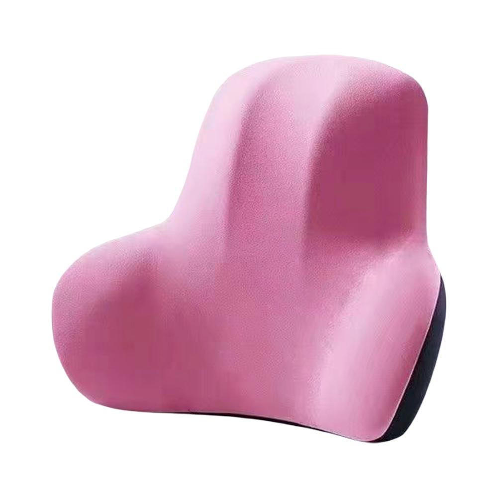 Univerzální polštář z paměťové pěny na krk do auta Chránit bedra Prodyšný polštář Uvolnit stres v autosedačce Podpora bederní opěrky hlavy V9N4