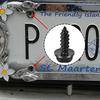 Boao 50 Pieces License Plate Screws Frame Screws License Plate Fasteners For Fastening, Frames And Covers