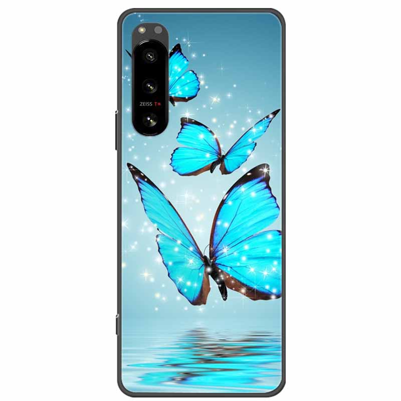 For Sony Xperia 5 III Case Soft TPU Cute Cats Silicone Protective Cover for Sony Xperia 5 II Phone Cases Xperia5 Cartoon Fundas