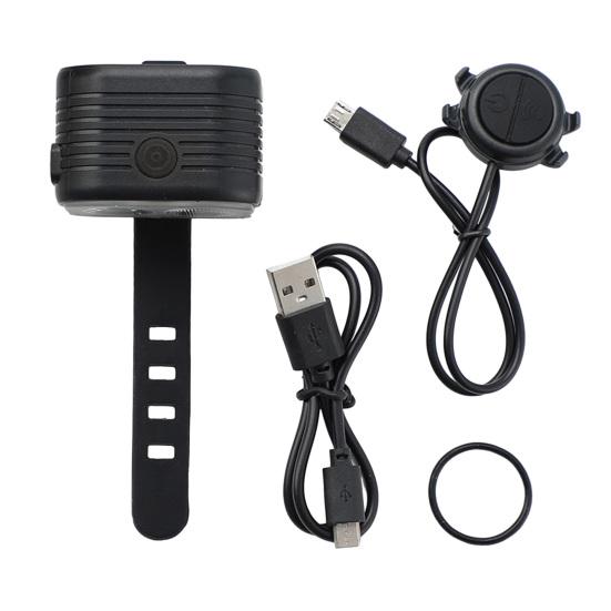 2 In 1 Bicycle Horn Light Rechargeable USB Charging LED Bicycle Light MTB Mountain Road Bike Front Lamp Cycling Equipment