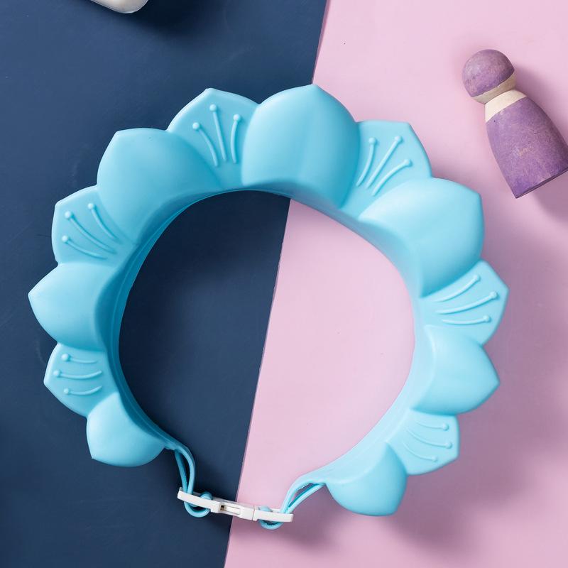 

Детская шапочка для мытья шампунем, регулируемая шапочка для душа для новорожденных, защита ушей, детский козырек для ванны, чехол для головы, милый щиток