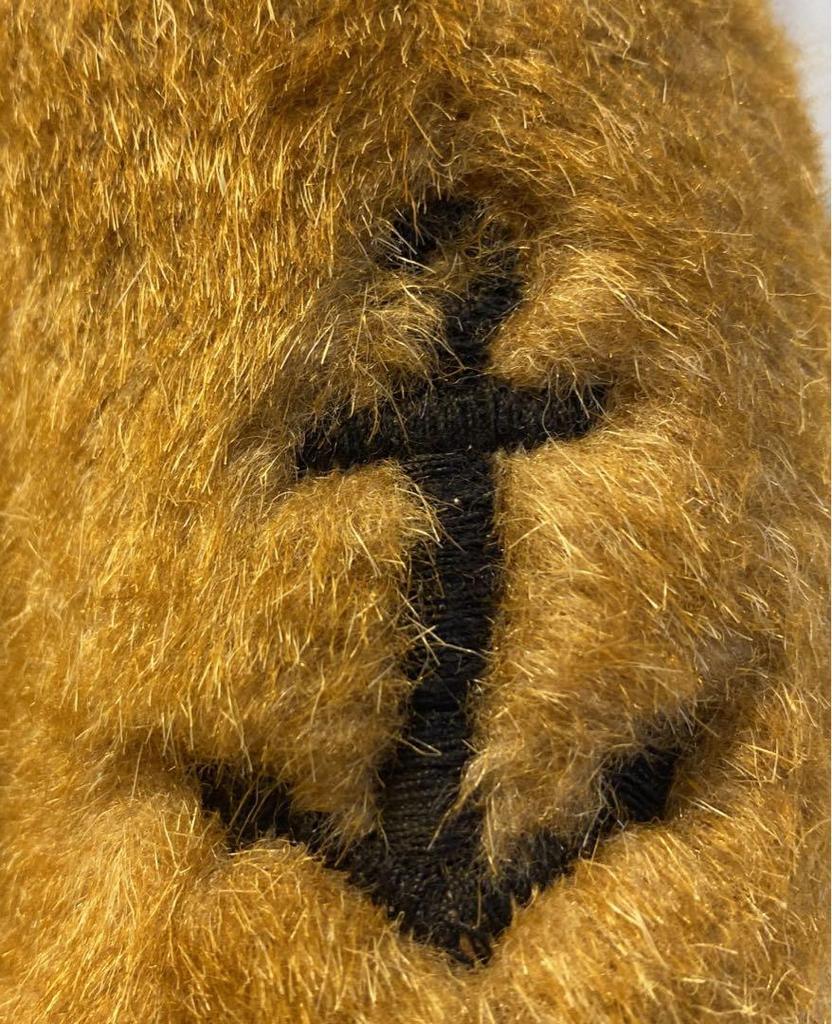 [USED] Vintage Golden Bear Tufted Bear Teddy Bear 1985 Rare