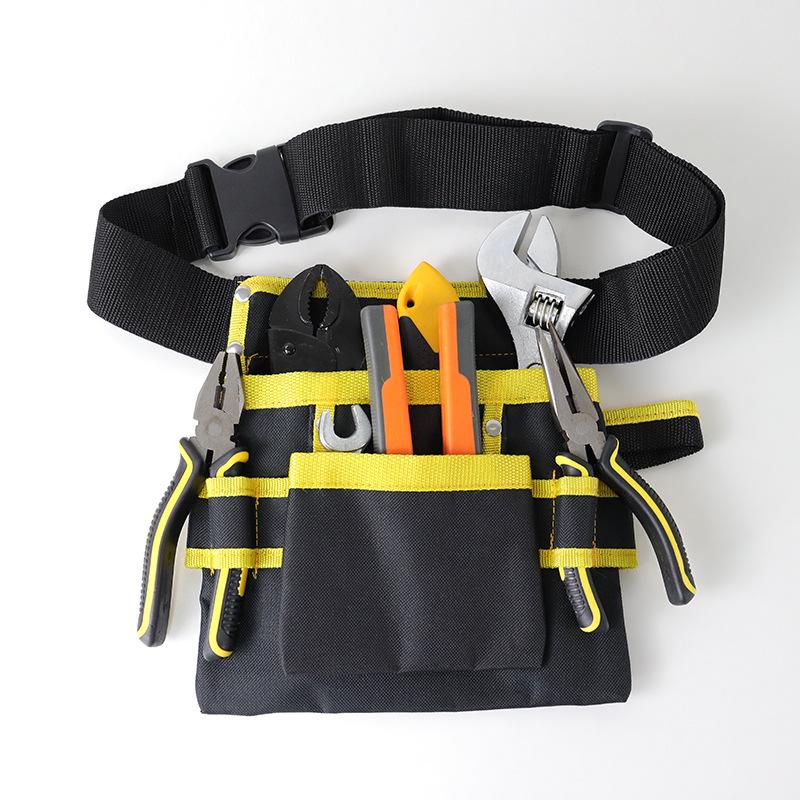 Multi-functional Electrician Tools Bag Waist Pouch Belt Storage Holder Organizer Oxford Cloth