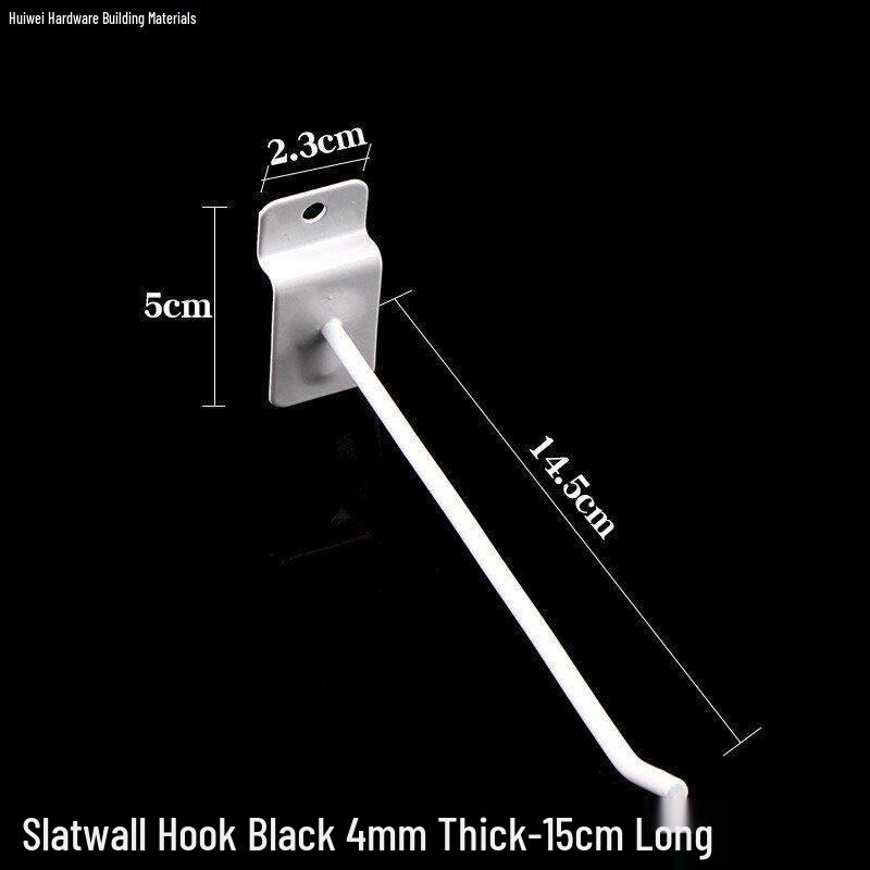 Universal Pegboard Hooks for Wall Display, Multiple Sizes