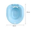 Women Elderly Toilet Seat Sitz Bath Basin Bidet Hip Bath Sturdy Comfortable