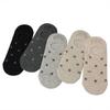 Women's Spring/Summer Mesh Bow Invisible Boat Socks - Korean Style, Thin & Boneless
