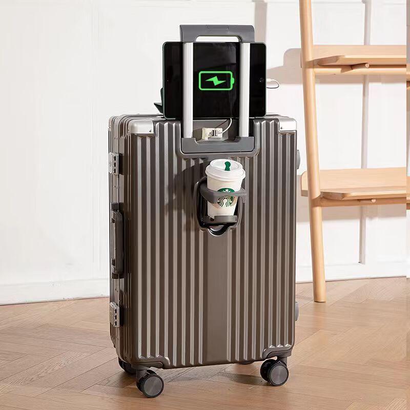 OEING B001 Aluminum Frame Luggage 26 Inch