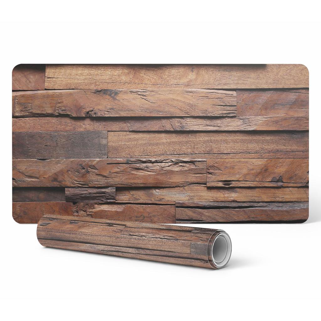 Anti-Slip Gaming Mouse Pad Wooden Texture 90x45 cm