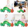 Adorable Colorful Caterpillar Plush Toy For Babies With Soft Neck Pillow For Sleep