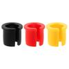 Pack of 10 Plastic Valves Stem Caps for Bicycles Wheel Multiple Color Option Reducing Air Leakage with Simple Setups
