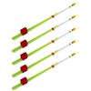 5Pcs Fast Fishing Bobber Set Fishing Float Device Winter Ice Fishing Rod Top Tip Rod Front End Section Bobber Indicator