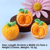 10pcs Mango Pear Miniature Food Toy Resin Home Decoration Item Cute 3D Fruit Model  Dollhouse Craft