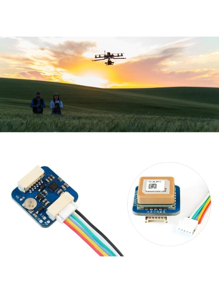 Matek M10Q-5883 Globales Positionierungssystem Modul mit Kabel für FPVs Drohnen Quadcopter Präzise Positionierung