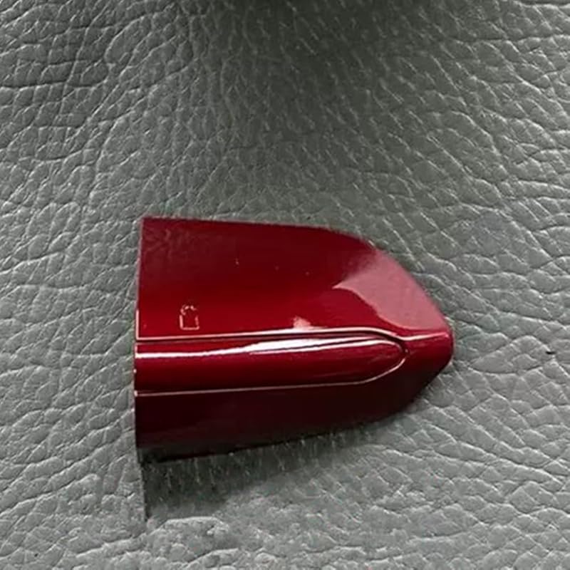 Front Exterior Left Driver Side Door Handle Lock Bezel Cover Cap Fit for Ford Fusion 2013-2020, for Edge 2015-2020 (Black)