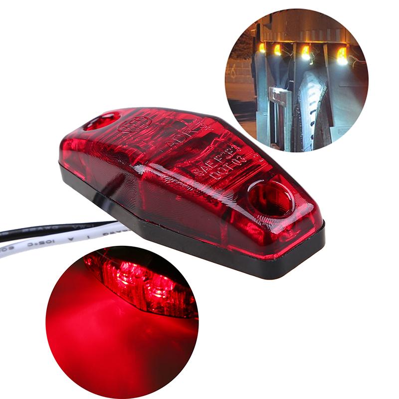 LED Clearance Marker Light Waterproof Tail Side Signal Lamp for Truck Trailer RV 12V