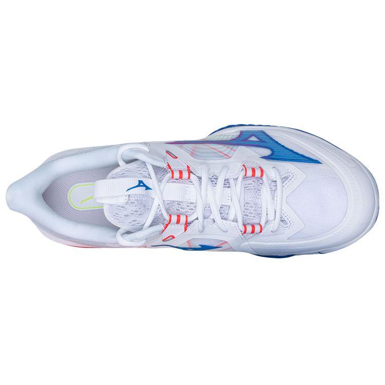 Mizuno Wave Claw Neo 2 Low Top Durable Non-Slip Badminton Shoes Unisex Shoes Red Blue 71GA227013
