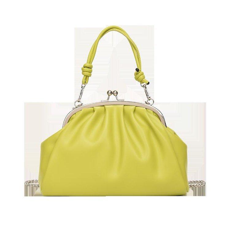 2025 new trendy fashion small bag women's bag summer street messenger bag niche chain single shoulder underarm cloud bag