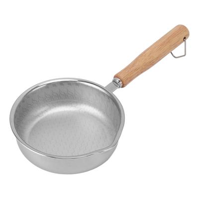 Edelstahl Bratpfannen Waben Antihaft Edelstahl Omelettpfanne zum Kochen Küche