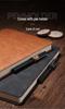 Extra Thick Soft Leather Business Meeting Notebook, Large Size