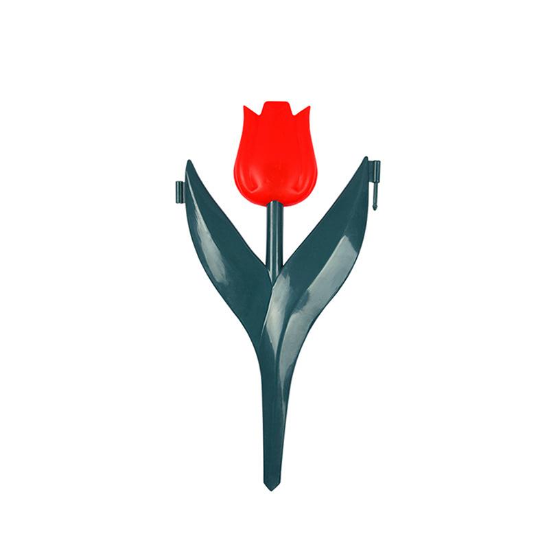 

5 шт. ПВХ имитация тюльпана цветник садовый забор красочный для двора газон граница газон забор открытый ландшафт сад украшение