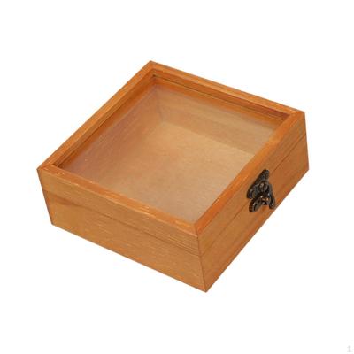 Scatola portaoggetti in legno, contenitore decorativo per caramelle, ricordo in legno per centrotavola
