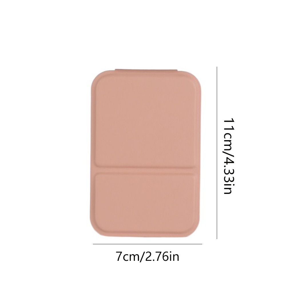 Pu Leather INS Desktop Stand Mirror Compact Cosmetic Mirror Vanity Mirror  Cosmetic Tools