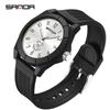 Sanda Quartz Exam Watch: Silent, Luminous, Versatile, Waterproof Student Watch