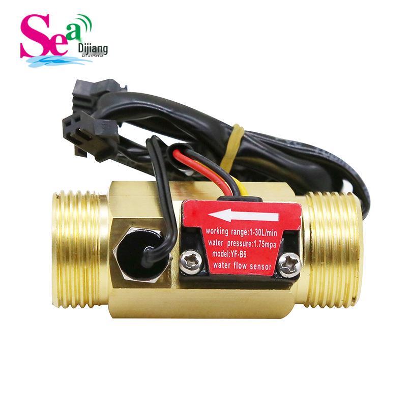 

6-точечный датчик расходомера Холла с определением температуры