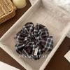 Scrunchie Multi Styles Floral Plaid Soft Fabric Minimalist Versatile Women Hair Tie Hair Accessories
