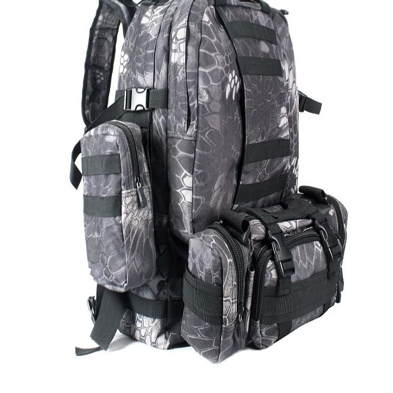 DCLOUD 600D Oxford Cloth Waterproof Modular Backpack