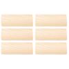 50 Pcs Wood Dowel 10x50mm Solid Beech Wood Tenon Insertion Block for Woodworking Furniture Splicing