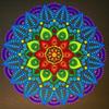 Full Round Drill Diamond Painting &quot;Religious Mandala&quot; DIY Picture of Rhinestone 5D Diamond Embroidery Cross Stitch Decor