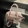 Handbag Women's New Fashion Locomotive Bag Crossbody Bag Casual Shoulder Bag