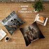 The W-Walking Dead Personalized picture text home decorative pillows Household Gifts 45x45cm