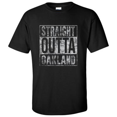 Straight Outta Oakland - Hometown Sports Team Athletics Pride T-Shirt